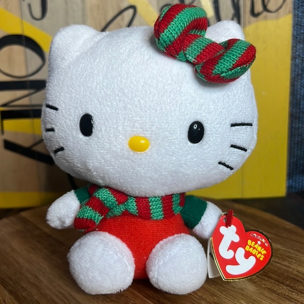 Cozy - Hello Kitty TY Beanie Baby Mini Plush